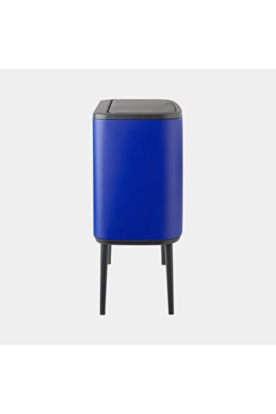 Brabantia Evrekala Shop Çöp Kutusu Mavi Ayaklı Dokunmatik 11+23 Lt
