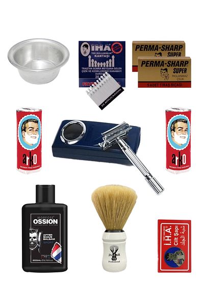 ARKO Classic Beard Shaving Set - Pack of 2