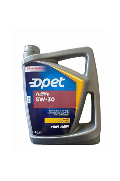 opet Fulllife 5w-30 Sentetik Motor Yağı 4 L