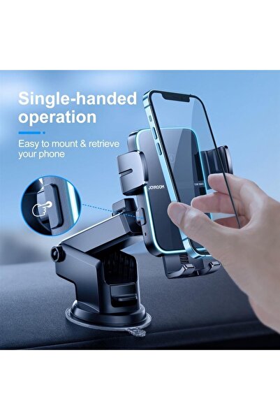 Joyroom Sensörlü Wireless Kablosuz Araç Şarj Cihazı Ve Tutucu (GÖĞÜS)