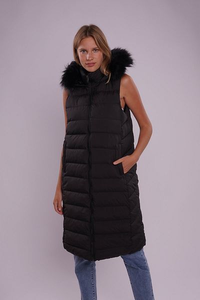 PIQUE Gabria Furry Hooded Vest