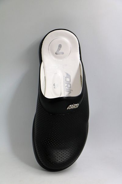 Vizor-Orinor Orthopedic Sabo Slippers Doctor Nurse Hospital Cook Slippers Black