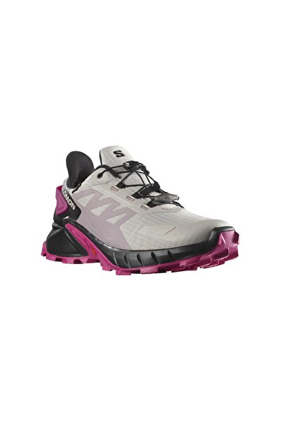 Salomon Supercross 4 Gtx Kadın Ayakkabı Ashes Of Roses/black/very Berry