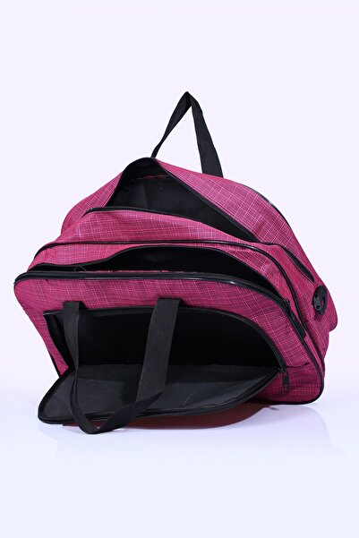 By Hakan Nil-01 Unısex Havlu Kumaş Hostes Valiz Seyahat Tatil Spor Hastane Çok Gözlü El Ve Omuz Çantası Kabin