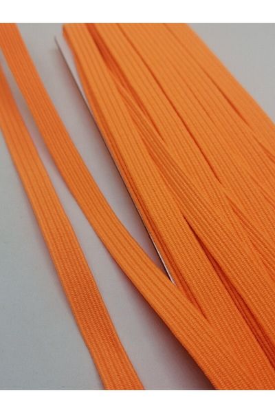 Firebird Takı Aksesuar Ve Kamp Malzemeleri Επίπεδος ελαστικός νήμα 10 mm Neon Orange Χρώμα 10 μέτρα