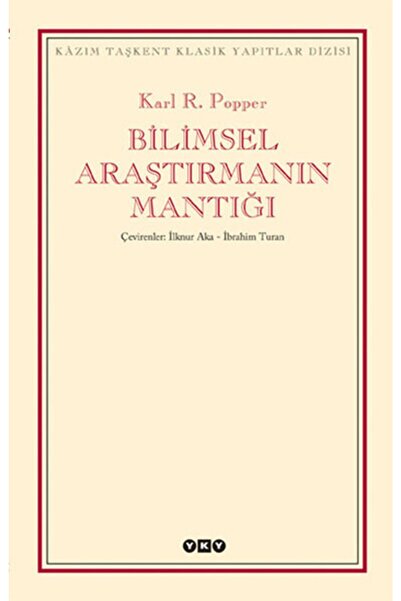 Yapı Kredi Yayınları Bilimsel Araştırmanın Mantığı