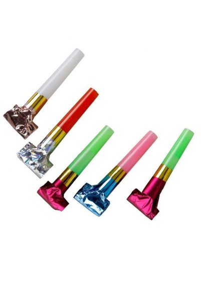 ÖZBEK Christmas Mother's Tongue Whistle 5 Pack