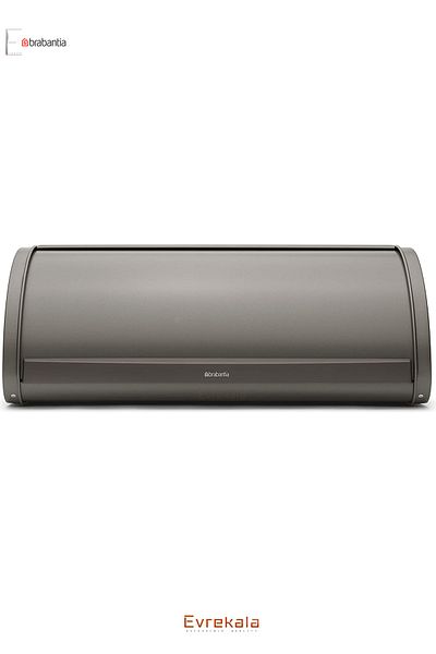 Brabantia Evrekala Shop Platinum Bread Box Round