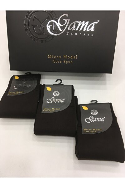 Gama Çorap 3 броя дебели зимни мъжки чорапи от микромодал, 100% естествен, без найлон, едноцветни