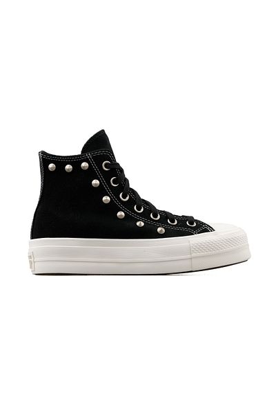 converse Chuck Taylor All Star Lift - Pantofi negri casual pentru femei A04271c-017