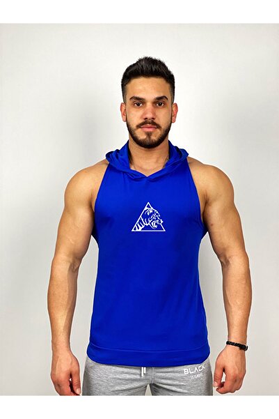 Black İstanbul Αθλητικό μονό με κουκούλα Triangle Tiger Printed