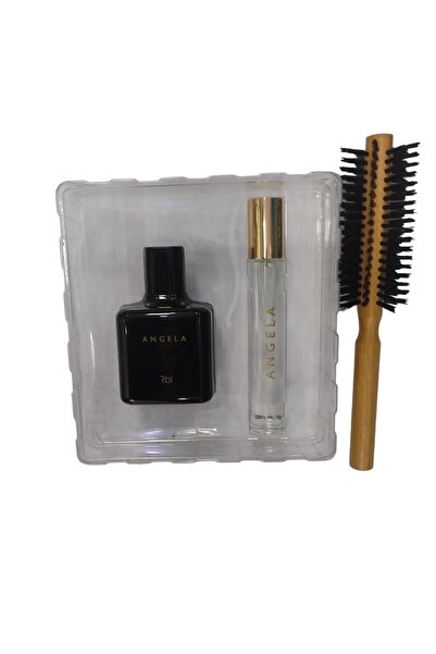 Rebul Parfüm Seti Angela (50 Ml Parfüm+20 Edp)+profesyonel Saç Fırçası Hediye