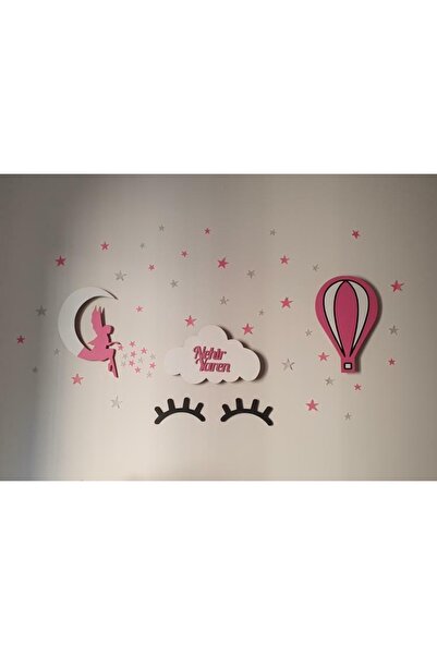 woodengifts Çocuk Odası Dekoratif Gece Lambası Aydınlatma