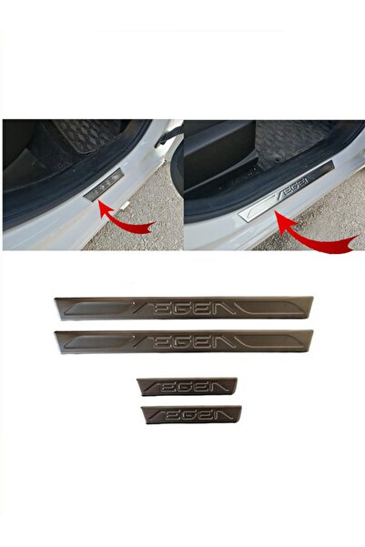 darwish Fiat Egea Sd Krom Kapı Eşik Koruması 2015 Üzeri 4 Parça