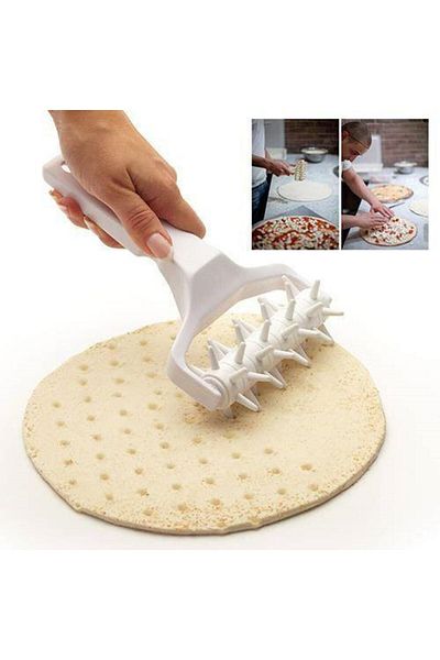Baroness Pizza Dough Drill Biscuit Pie Drilling Roll Apparatus