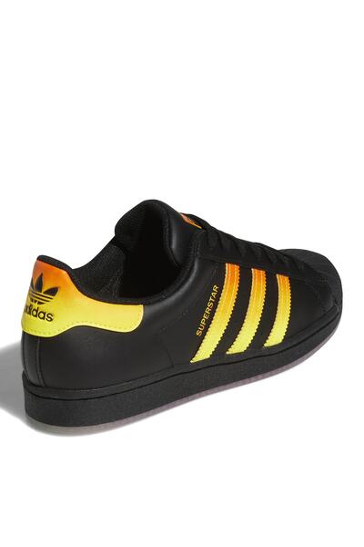 adidas Siyah - Turuncu Erkek Lifestyle Ayakkabı Fz5893 Superstar