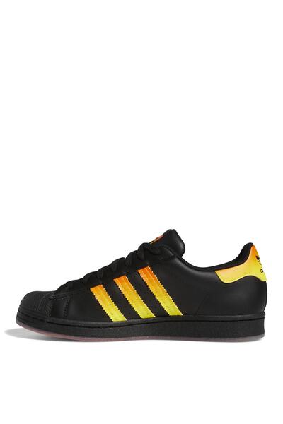 adidas Siyah - Turuncu Erkek Lifestyle Ayakkabı Fz5893 Superstar