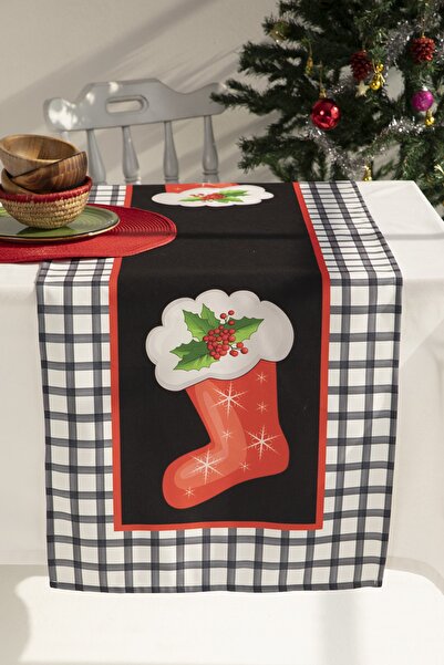 AYSHOME Ays Home Червоні шкарпетки Новорічний бігунок