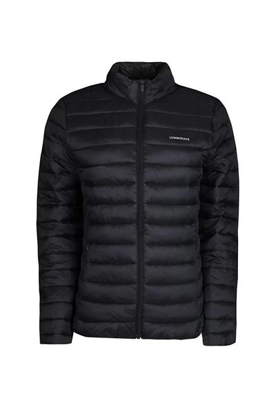 lumberjack 1w Basic Padded Sn28 Coat Coat Μαύρο γυναικείο παλτό