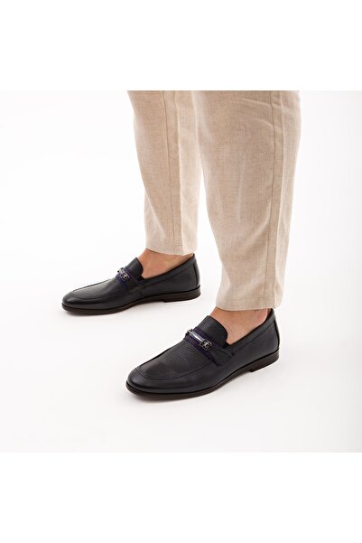 Tamer Tanca Men's Leather Driver Shoes 221 3051