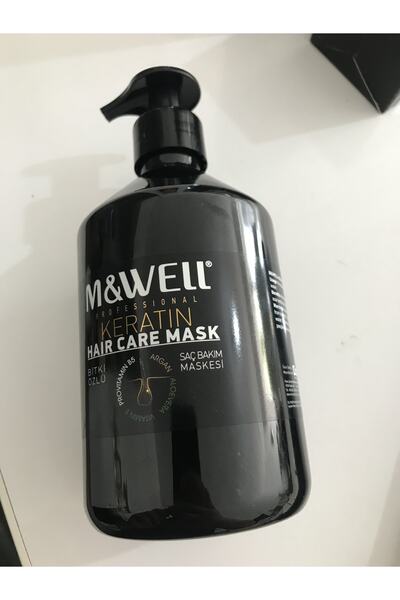 biolorencia قناع العناية بالشعر بالكيراتين من إم آند ويل