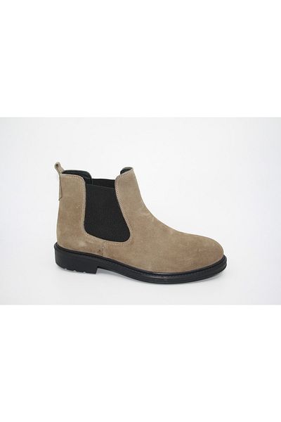Zerhan Ανδρικές δερμάτινες ελαστικές μπότες Nubuck Banner602