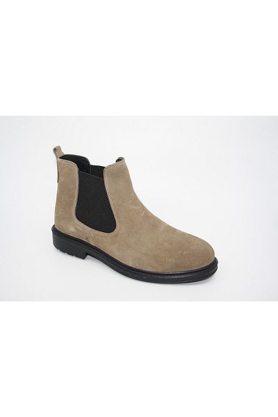 Zerhan Ανδρικές δερμάτινες ελαστικές μπότες Nubuck Banner602