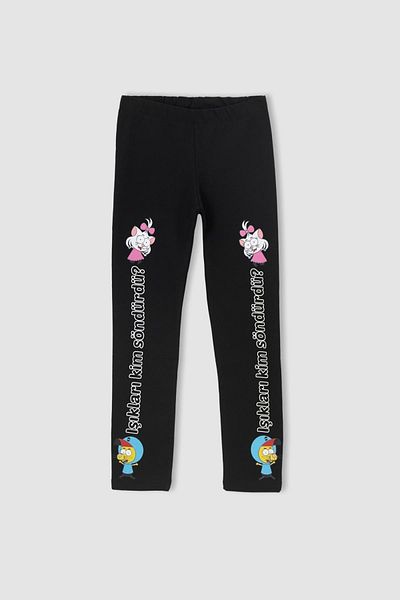 DeFacto Girl's Kral Şakir Slim Fit Long Tights