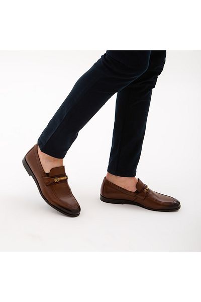Tamer Tanca Men's Leather Driver Shoes 221 3051 Erk Ayk Y21