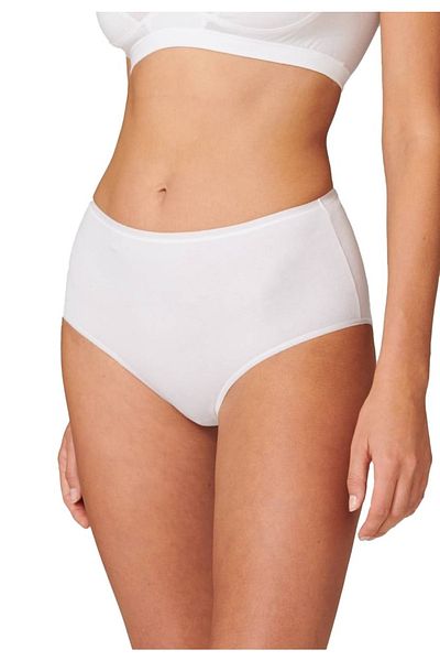 Schiesser Damen Slip 2er-Pack – Midi-Slip, Baumwoll-Stretch, Uni