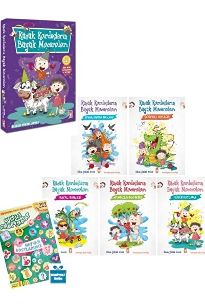 Timaş Çocuk Hediyeli- Küçük Kardeşlerin Büyük Maceraları 1. Sınıf Ilkokul Oku...