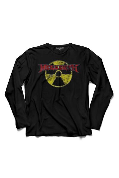 Kendim Seçtim Megadeth Radio Active Red Dave Mustaine majica dugih rukava Šta...