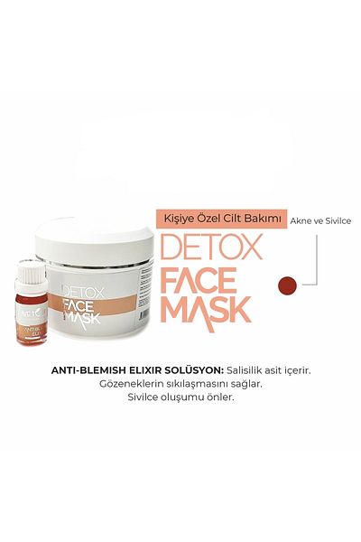 AVE TOUCH Detox Face Mask - Anti-Acne and Acne, Anti-Blemish Elixir Solution