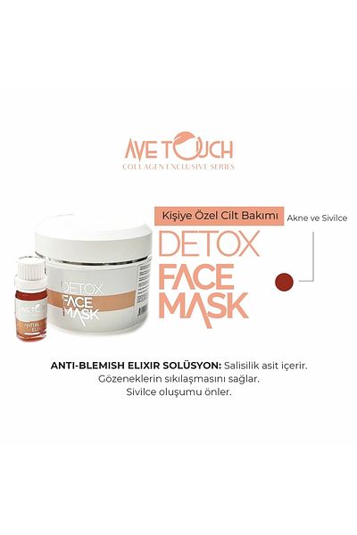 AVE TOUCH Detox Face Mask - Anti-Acne and Acne, Anti-Blemish Elixir Solution