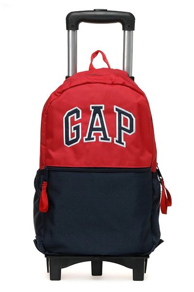 GAP 75699 Red Navy Blue Squeegee Backpack