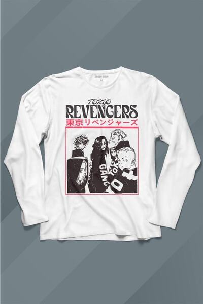 Kendim Seçtim Tokyo Revengers Japanska anime serija Japanska majica dugih ruk...