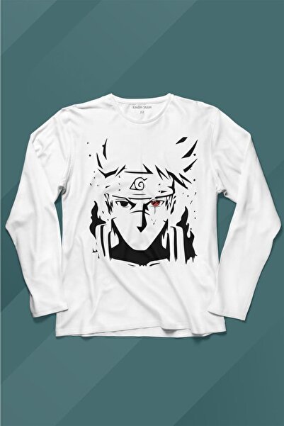 Kendim Seçtim Naruto Kakashi anime serija majica dugih rukava Štampano T-shirt