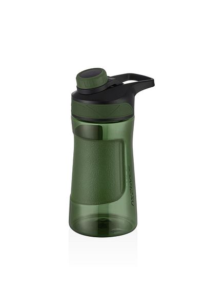 Uzspace 530ml Silicone Body Tritan Water Bottle with Magnetic Lid