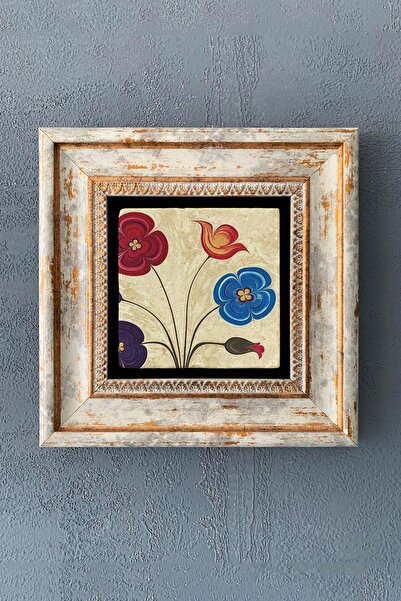 Oscar Stone Decor Çerçeveli Taş Tablo 20x20 Cm-wall Decor