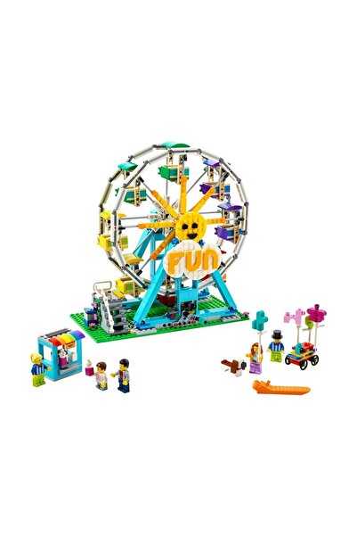 LEGO Creator 3-in-1 Ferris Wheel 31119 - Toy Construction Set with Colliding ...