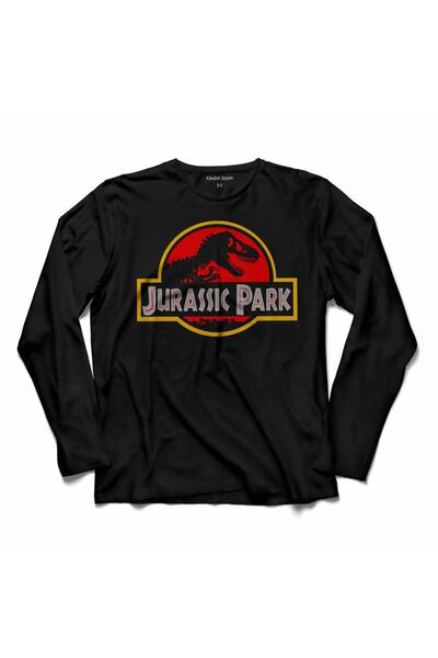 Kendim Seçtim Jurski park dinosaur majica dugih rukava Štampano za decu T-shirt