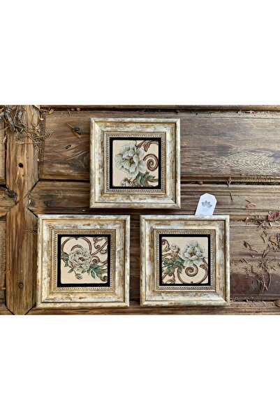 Oscar Stone Decor Çerçeveli Taş Tablo 20x20 cm