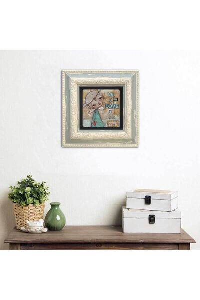 Oscar Stone Decor Çerçeveli Taş Duvar Dekoru