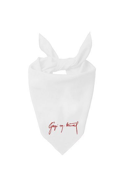 Tasarım Trend Gazi M. Kemal Signed Design Single Color Scarf