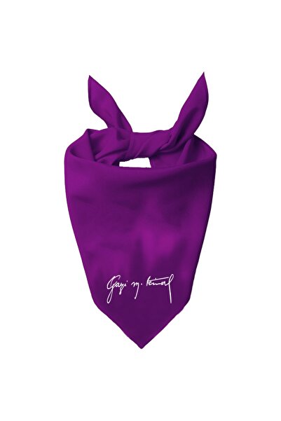 Tasarım Trend Eșarfă de culoare unică cu design autografic de Gazi M. Kemal