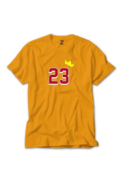 Z zepplin Michael Jrdn 23 King Yellow T-shirt