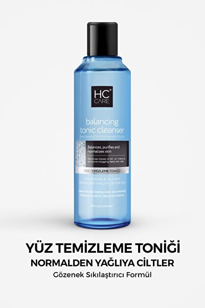 HC Care Balancing Normalden Yağlıya Ciltler Için Tonik - 230 Ml.