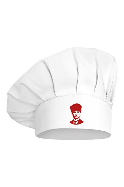 Tasarım Trend Mustafa Kemal Atatürk Silhouette Design Cork Cap Alpaca Fabric