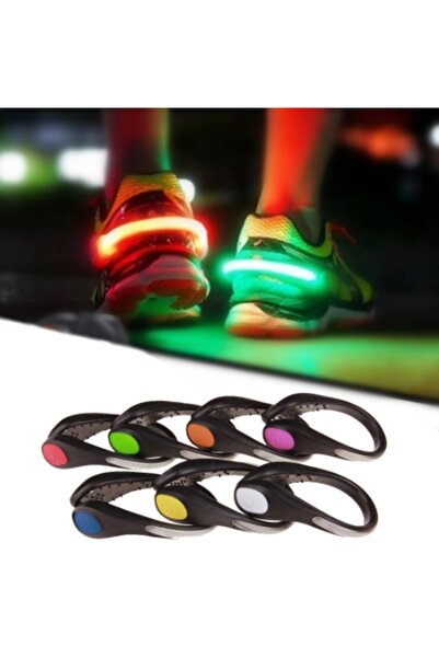 gaman Ayakkabıya Takılan Parlak Ledli Outdoor Işığı Gece Led Uyarı Işığı - Bi...