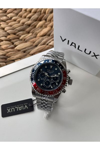 Vialux Men's Jubilee Model Wristwatch 5 Atm Waterproof